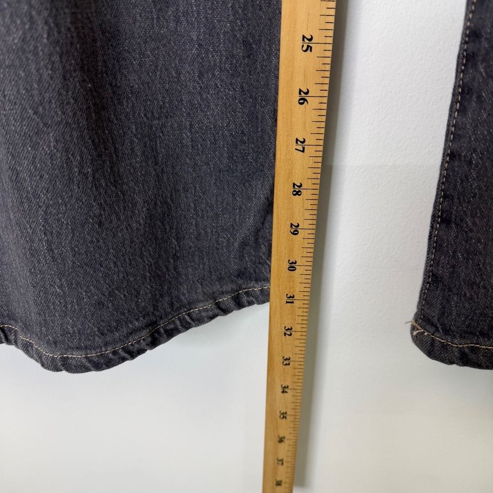 Democracy High Waist Wide Leg Carpenter Jeans Women's 12 Gray Ab Technology - Picture 5 of 10